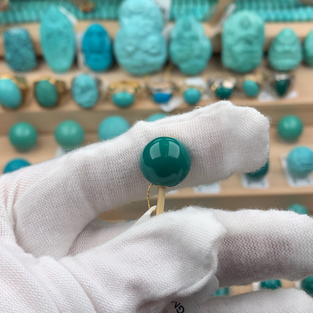 绿松石配饰未镶嵌12.7