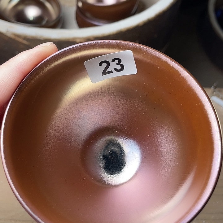 茶盏真柴烧开窑啦