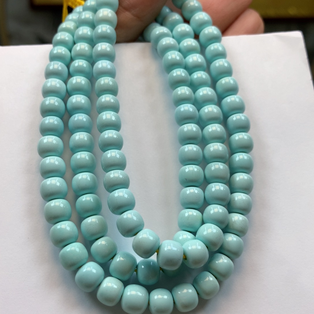 绿松石长链未镶嵌