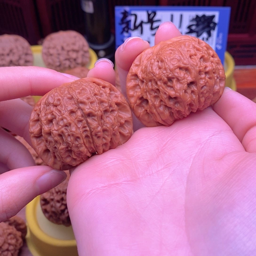 文玩核桃吊坠?****?血麒麟43