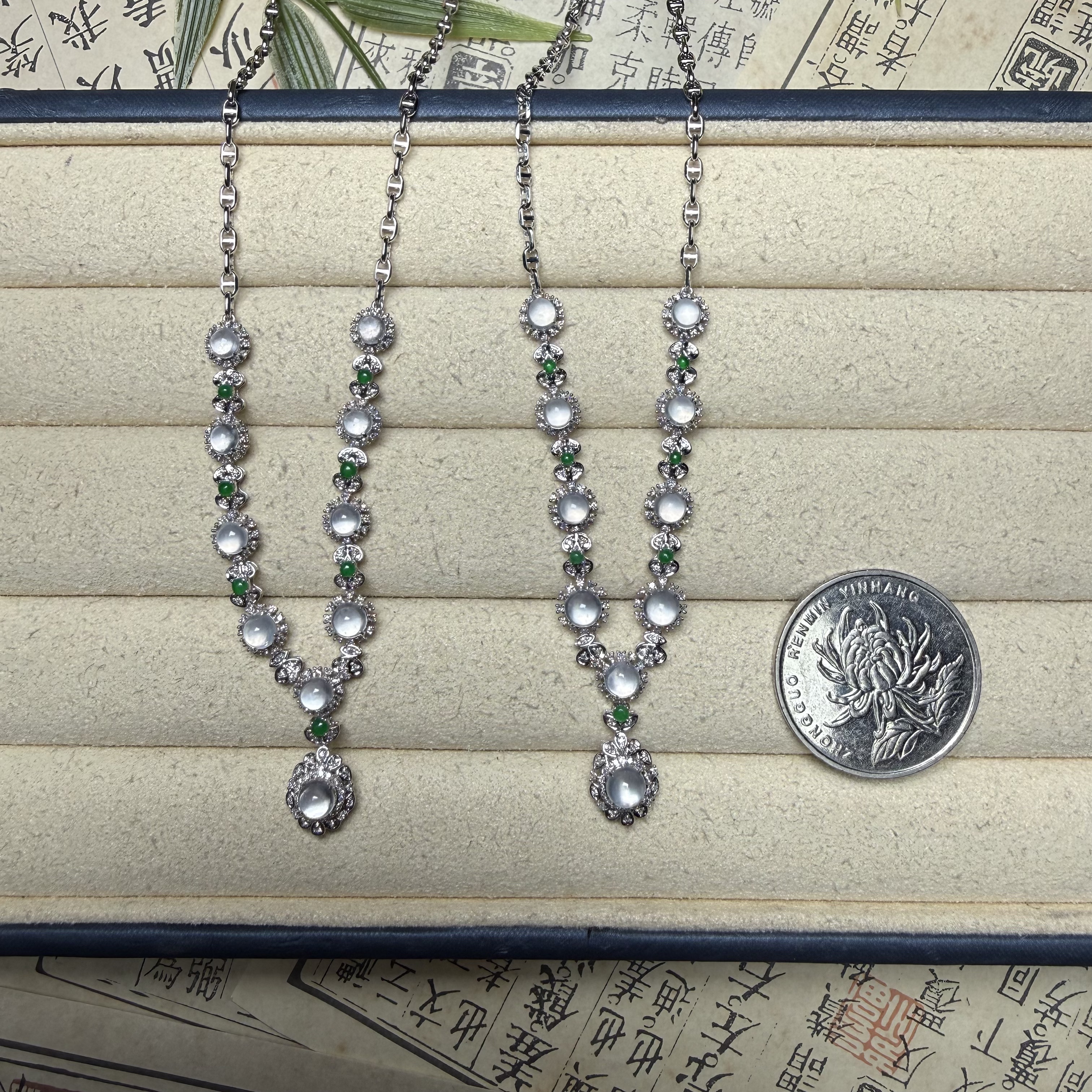 思懿珠宝  18K翡翠项链-16800-6-ZGM-多样性发一