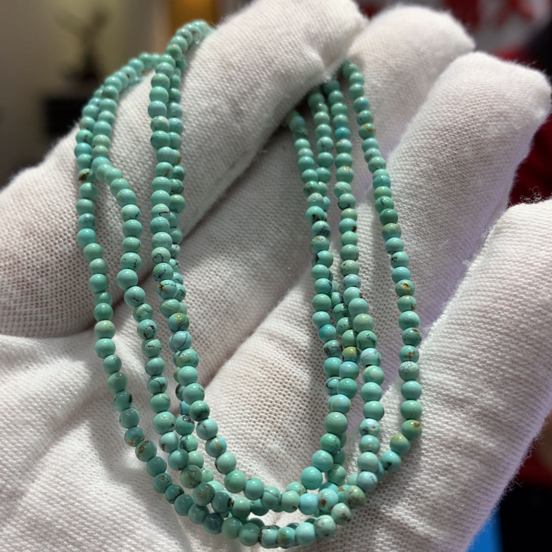 绿松石长链未镶嵌