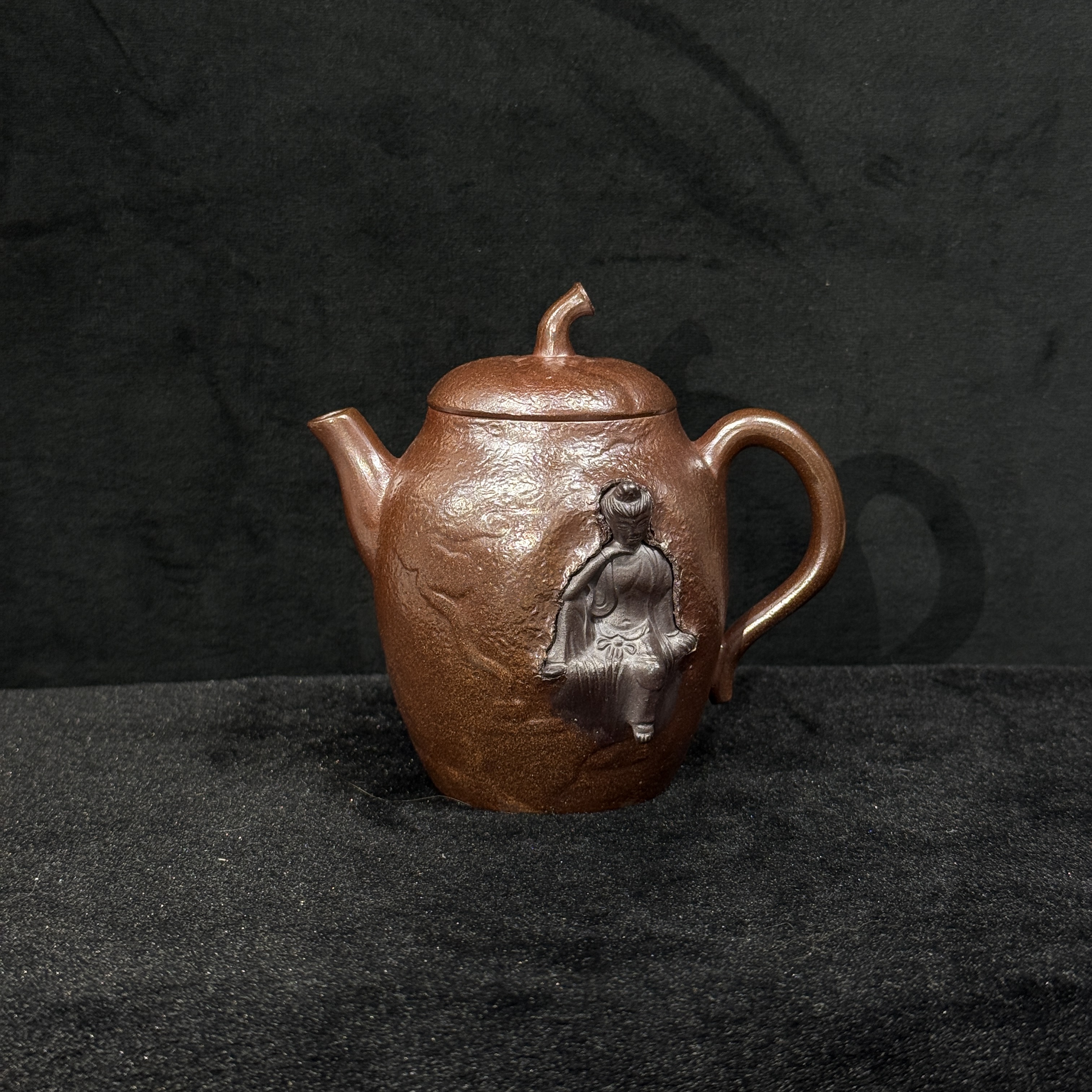 3/ZL003/张丽/紫砂壶财运亨通/玉段砂