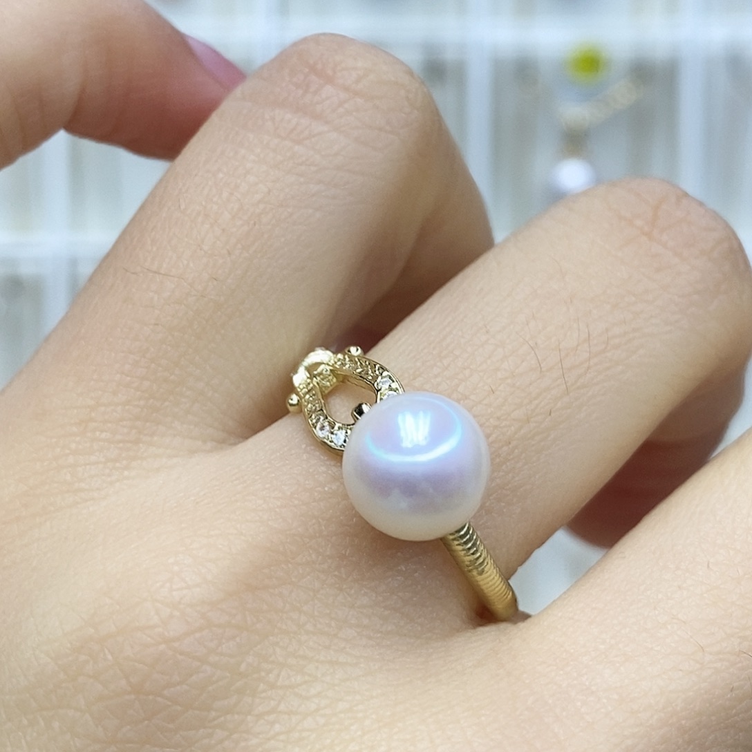 未镶嵌淡水珍珠吊坠(赠链)