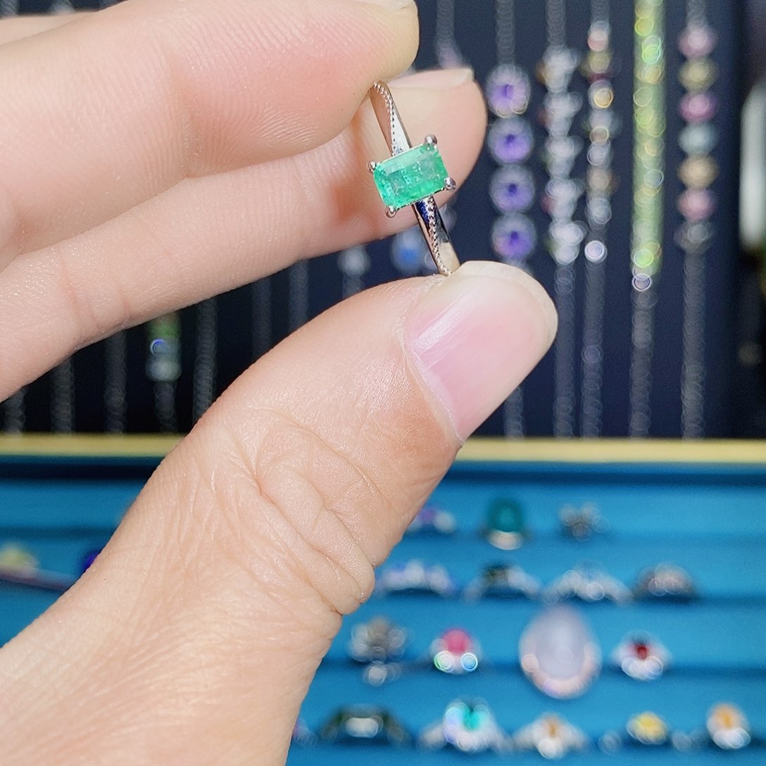 紫晶珠宝半成品银S925镶嵌