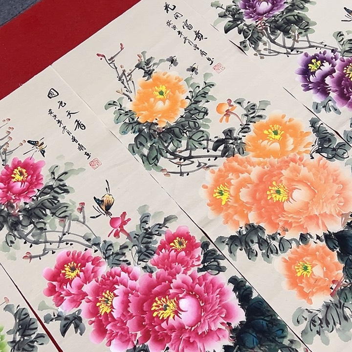 国画老师纯手绘作品欣赏