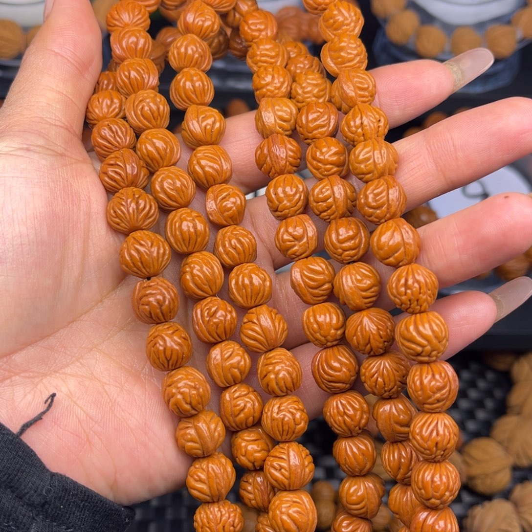 手串文玩核桃小金蟾脖挂