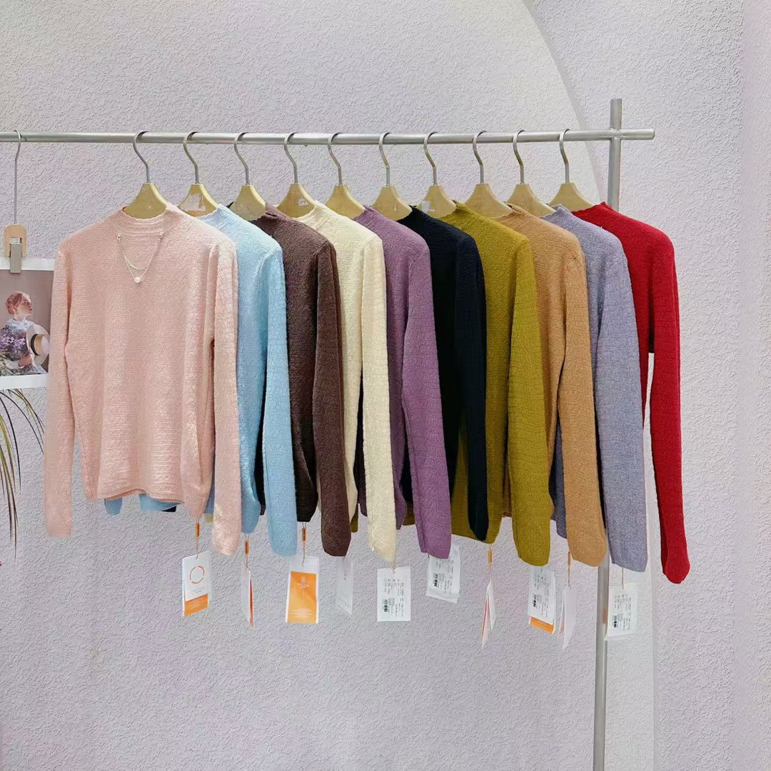 新款长袖常规打底衫{扣号专用}