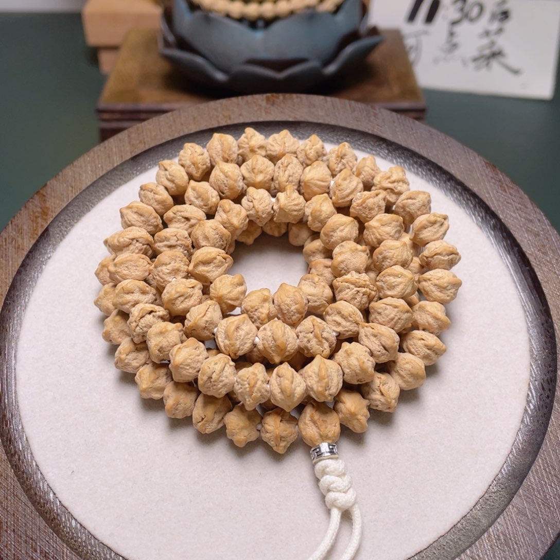 吊坠柏香籽/百香籽脸谱长串