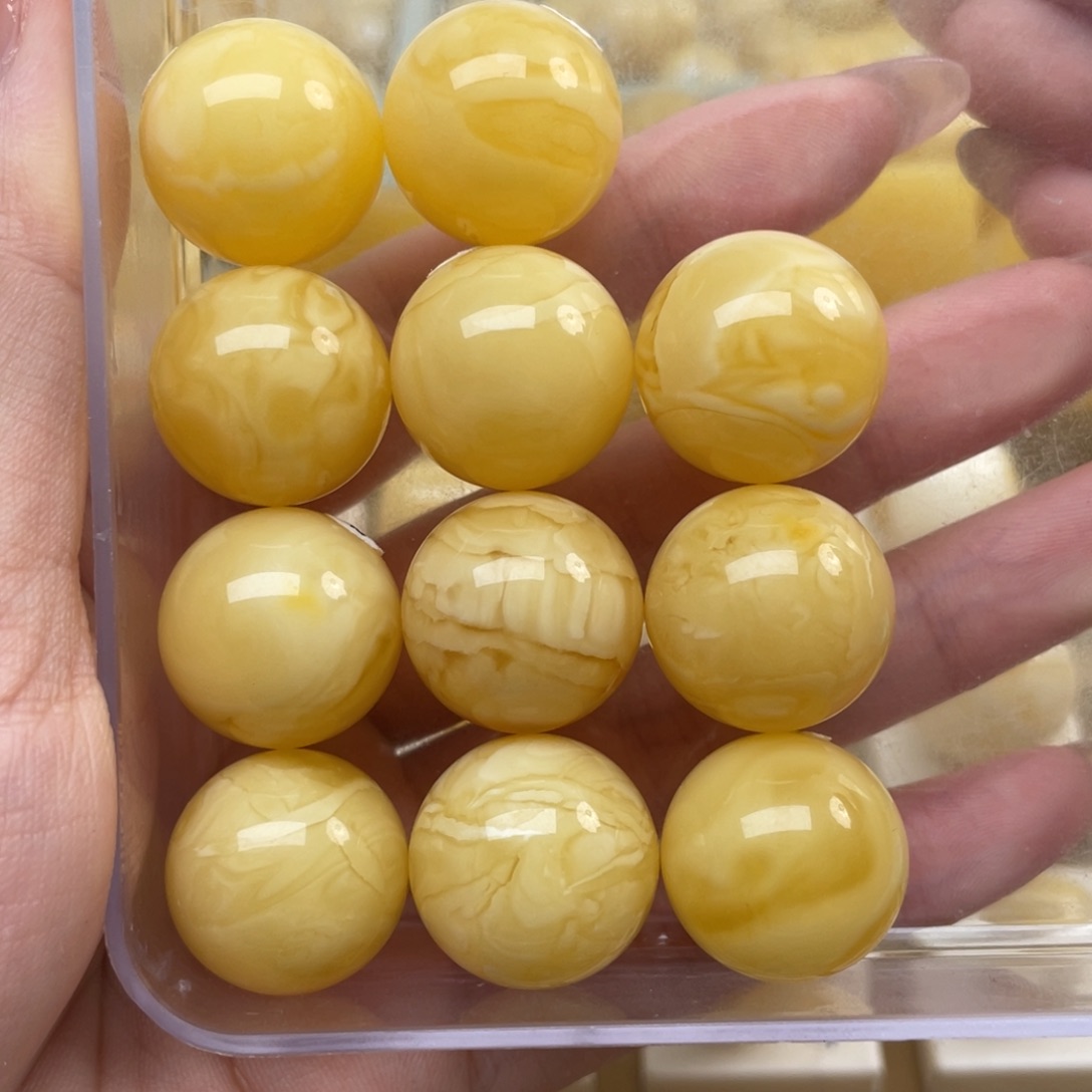 蜜蜡裸石未镶嵌蜜蜡19大+mm