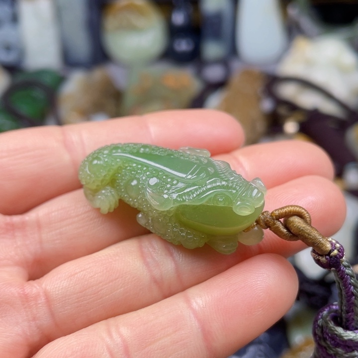 和田玉挂件未镶嵌