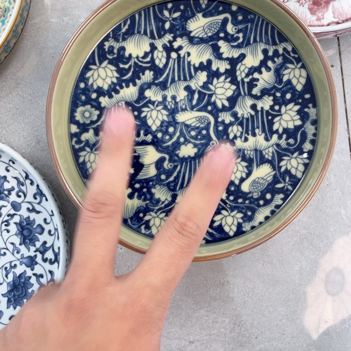 瓷片2号釉一路连科壶承