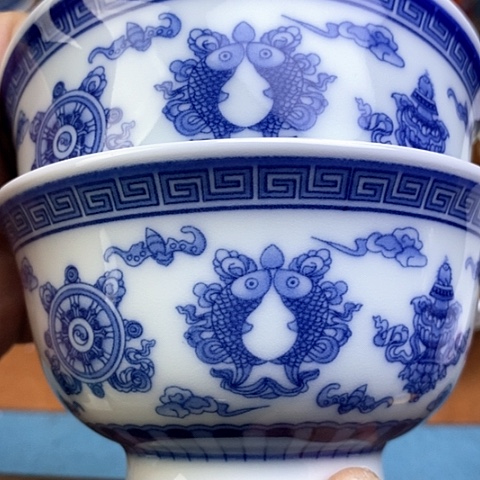 景德镇陶瓷藏式茶碗