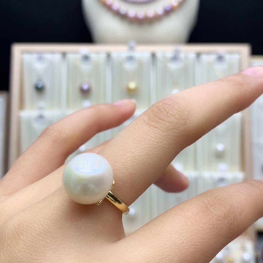 颈饰合金淡水珍珠