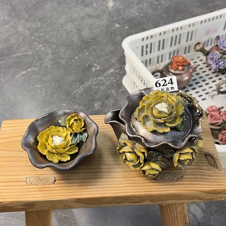 山泉造物手工制作柴烧624