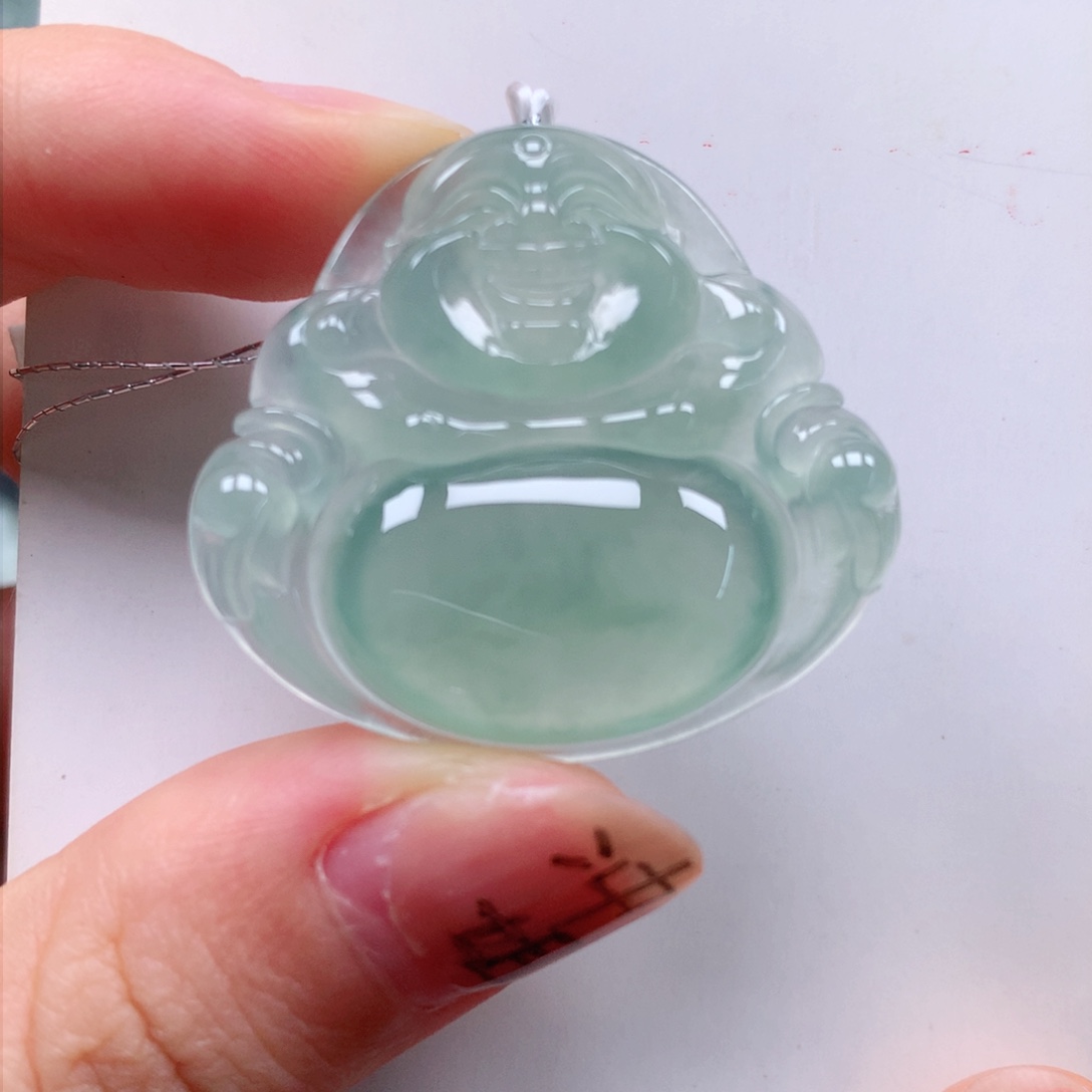 翡翠未镶嵌颈饰天然翡翠