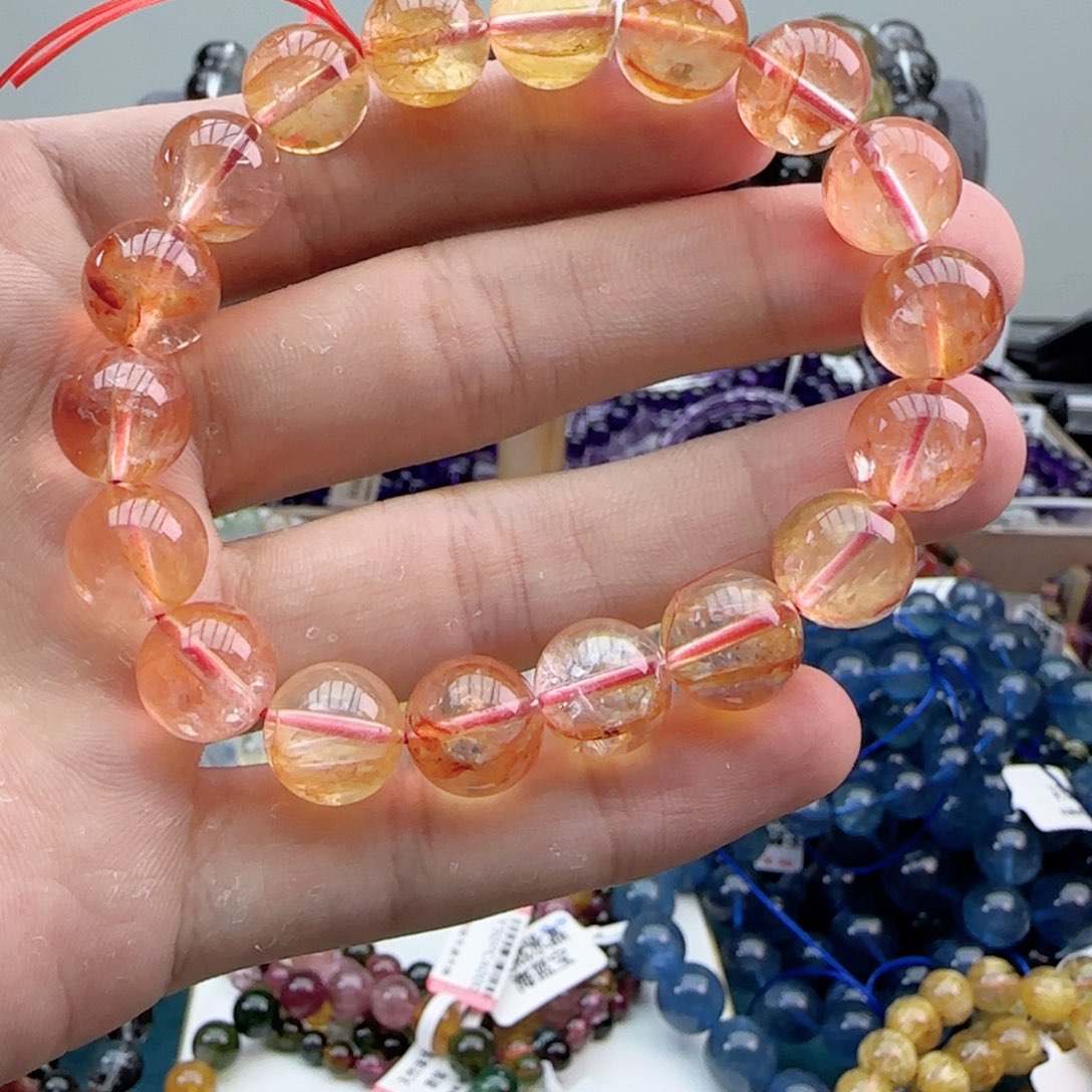 水晶手链未镶嵌手串