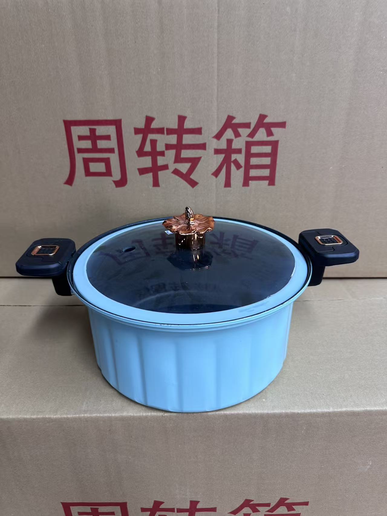 通用高压锅不粘锅防爆盖子