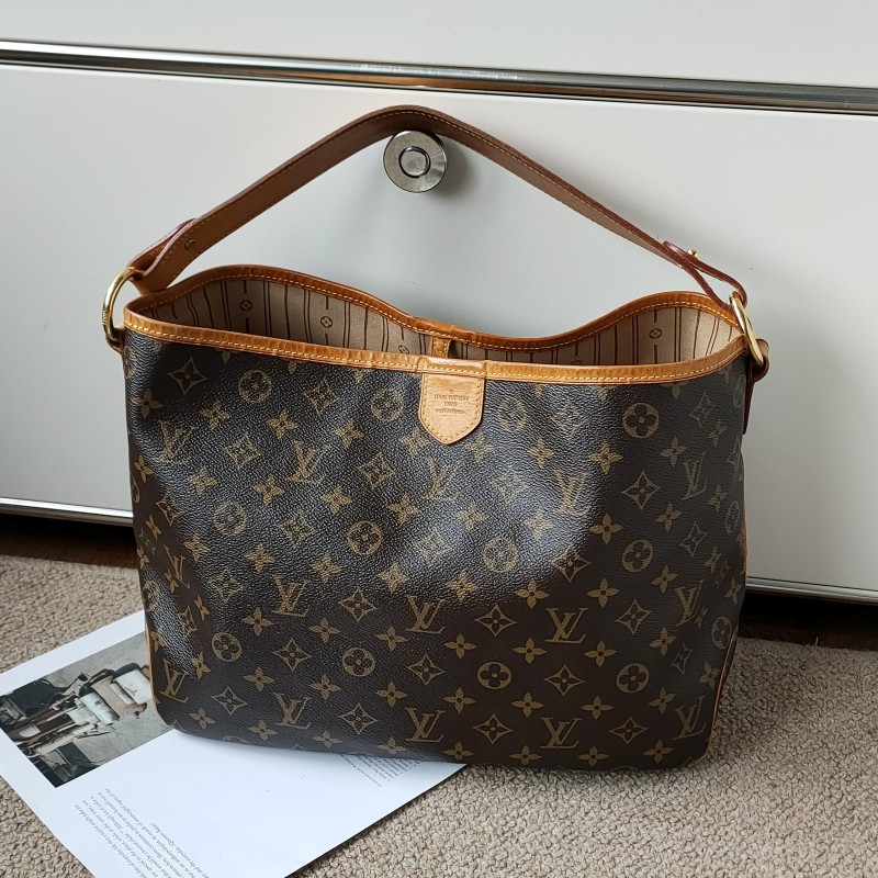 95新 LouisVuitton/路易威登 老花delightful小号单肩包53723