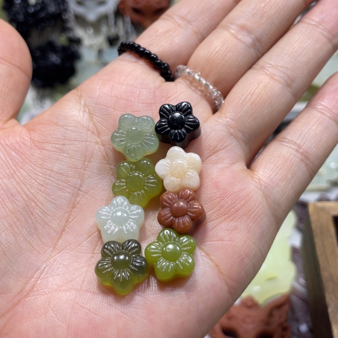 【闪购商品】岫玉颈饰未镶嵌94任选一个