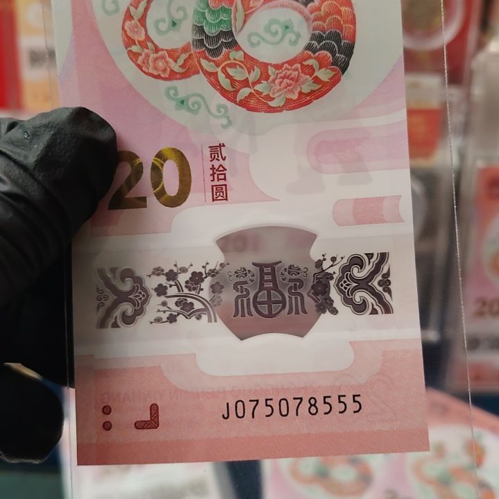 塑料蛇钞单张2025  075078555