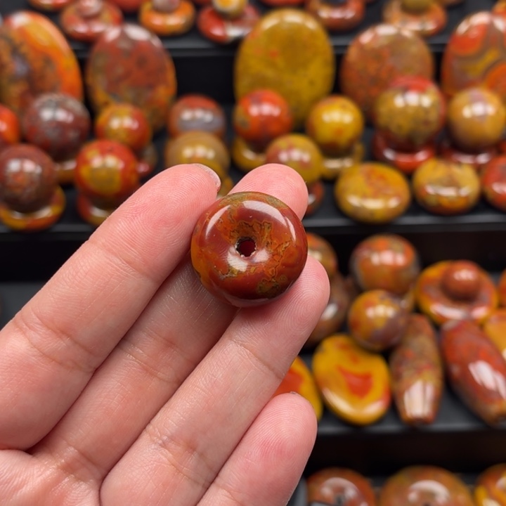 ****下玛瑙/玉髓未镶嵌吊坠(不含链)