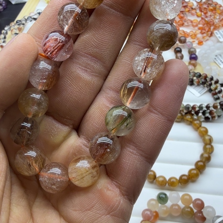 水晶手链未镶嵌天然