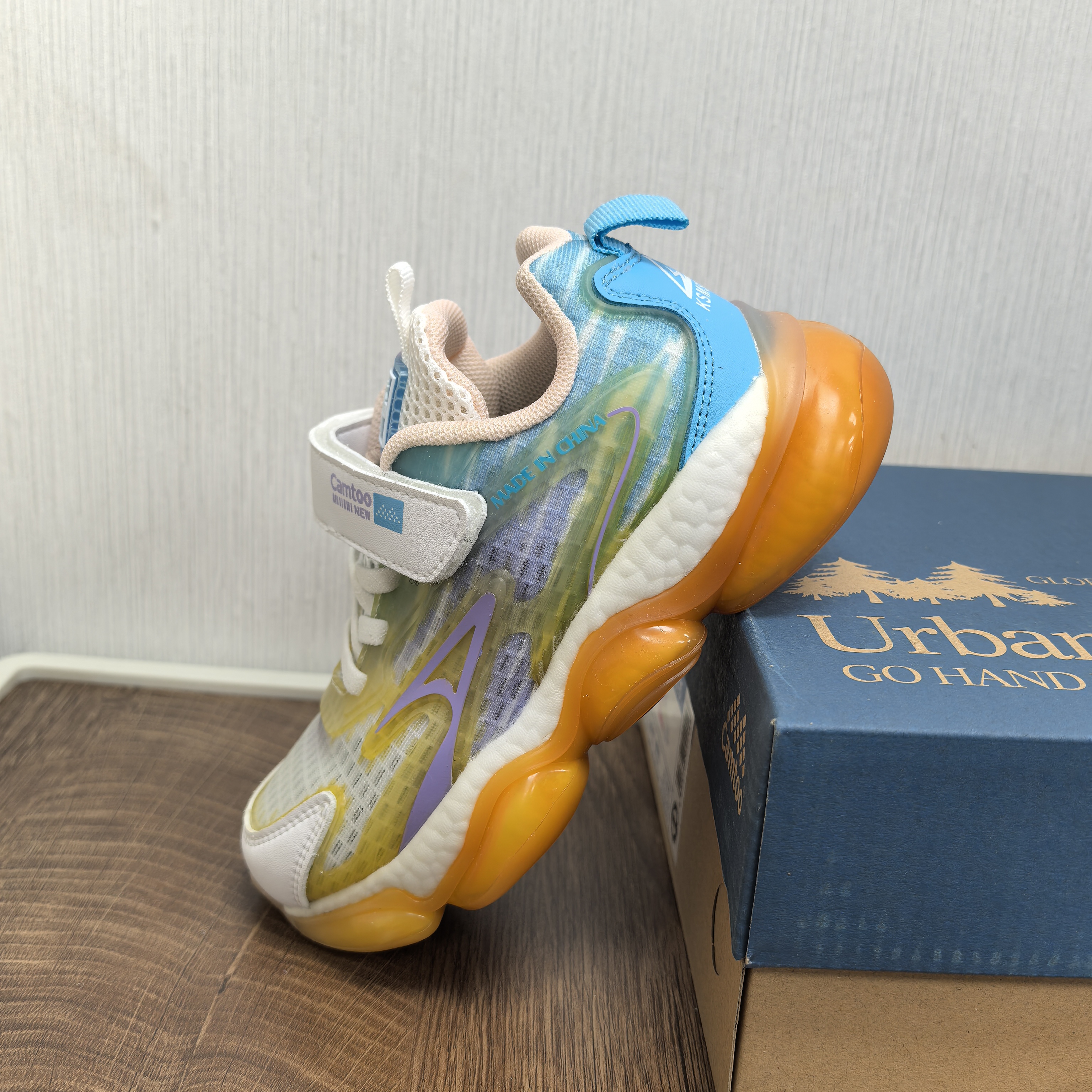 32215卡途童鞋夏季单网儿童男女童网面透气超轻运动鞋跑步鞋