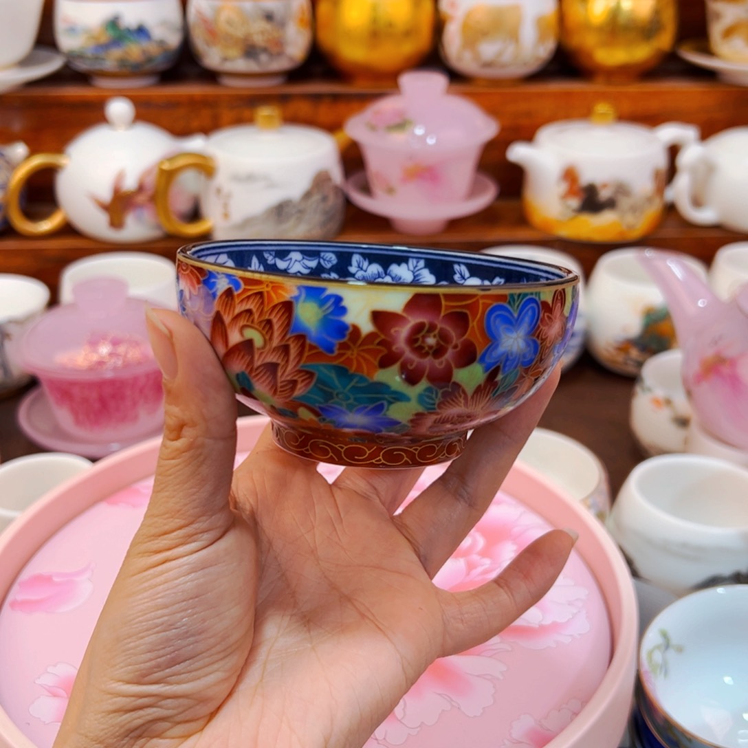 高端大气上档次陶瓷茶具