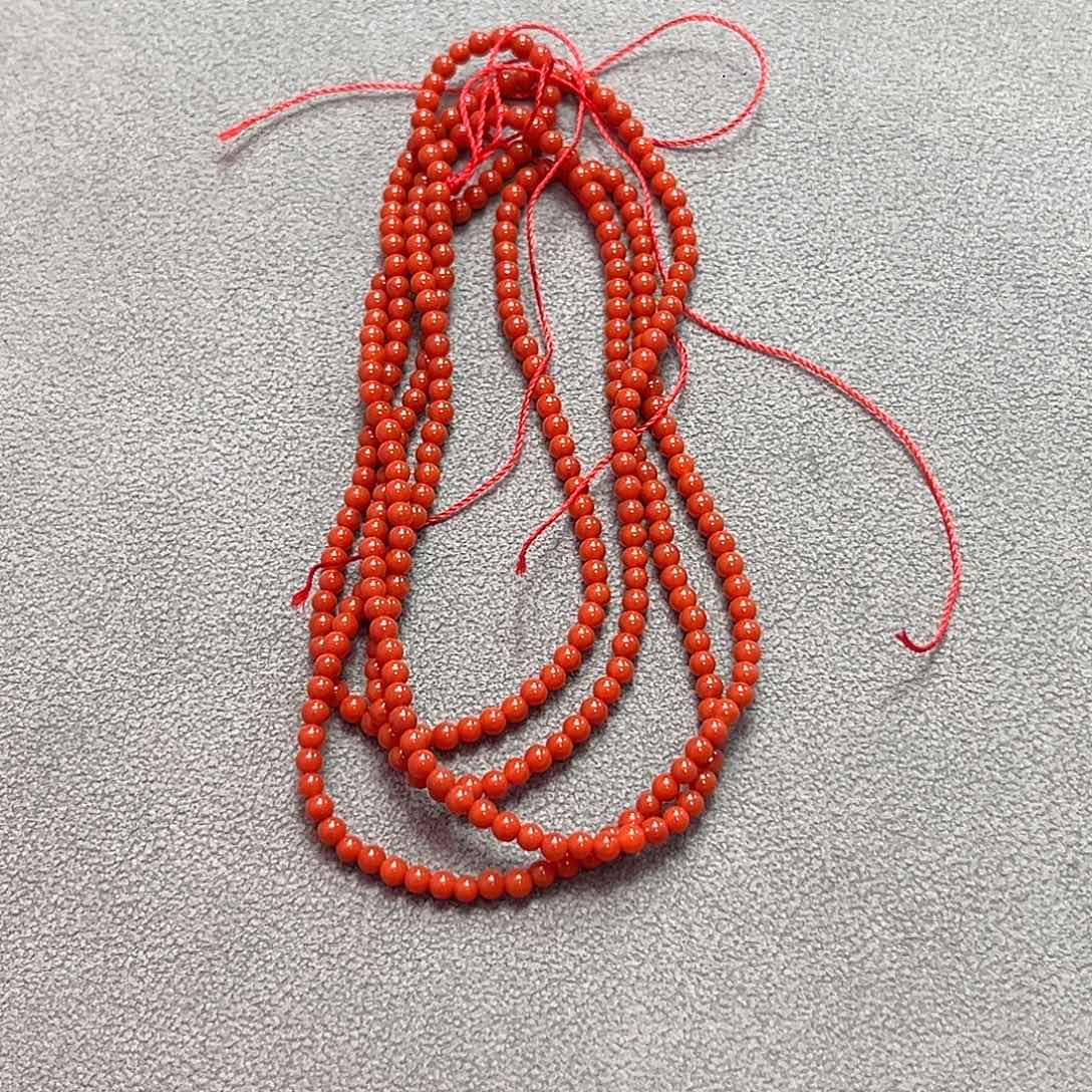 风***换南红玛瑙未镶嵌手串