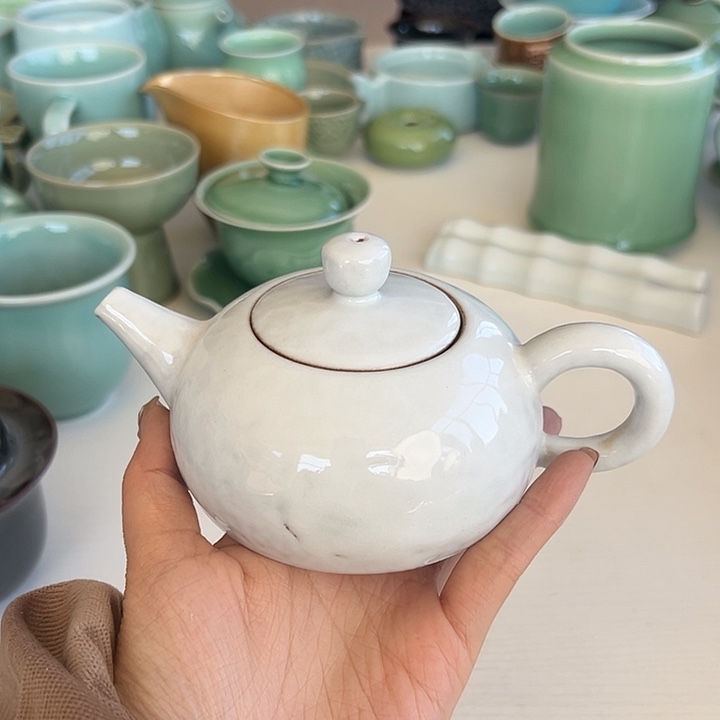 小米茶器龙泉青瓷