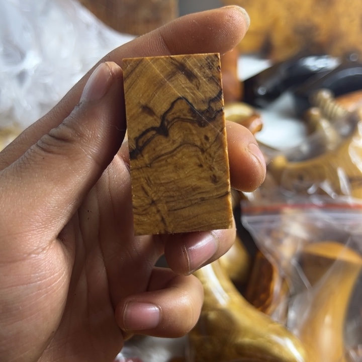 木鬼柳方块手把件