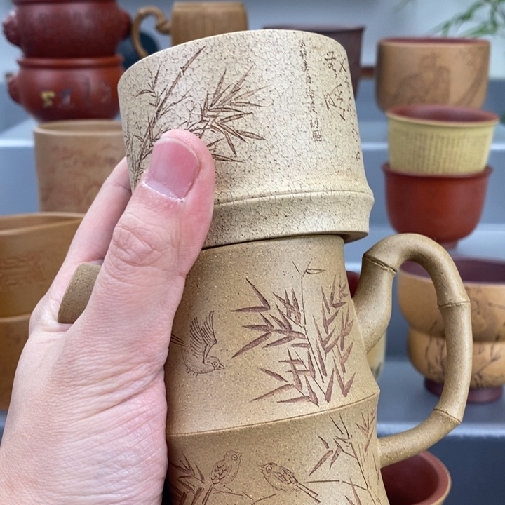 紫砂茶杯T****o宜兴紫砂主人杯