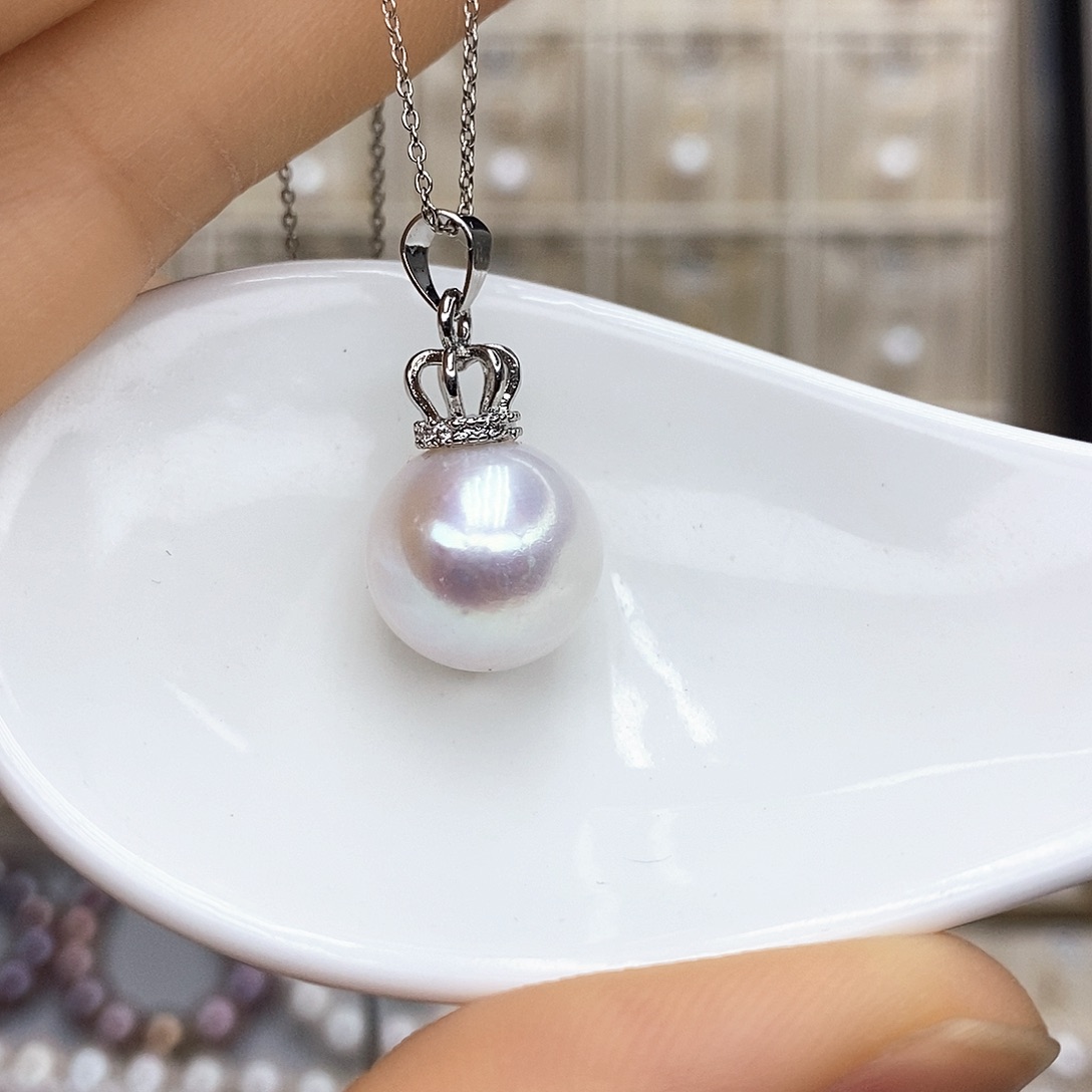 淡水珍珠合金颈饰