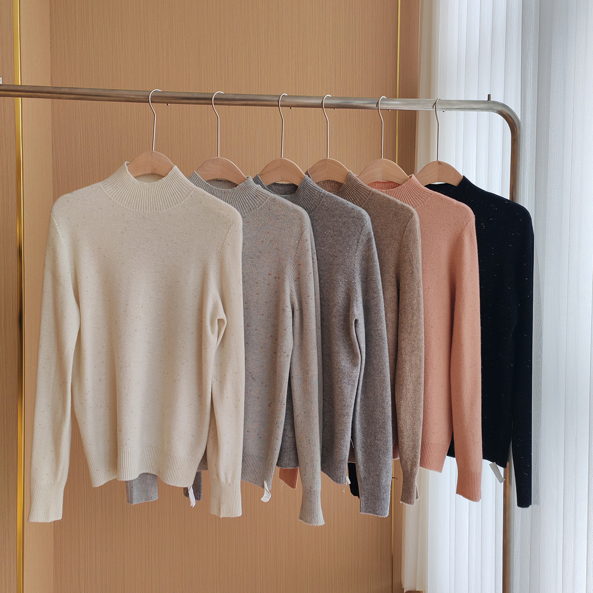 秋冬新款全毛豆豆纱羊毛毛衣 MJKZR-6177