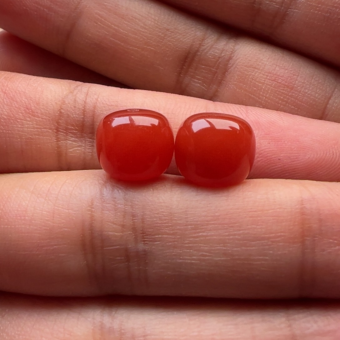 南红玛瑙老型10.5x9.1未镶嵌