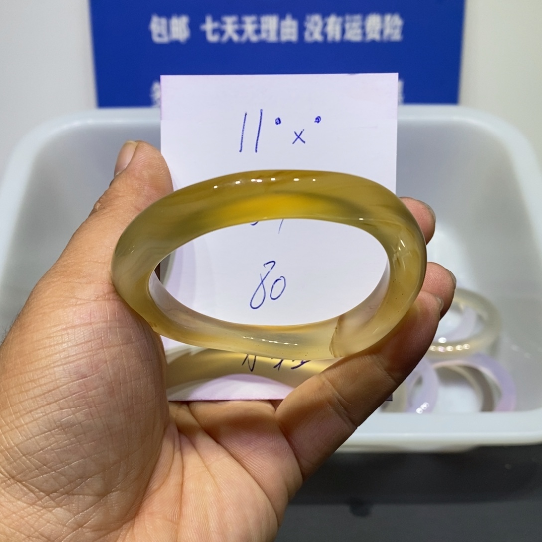 ‍***‧玛瑙/玉髓未镶嵌手镯