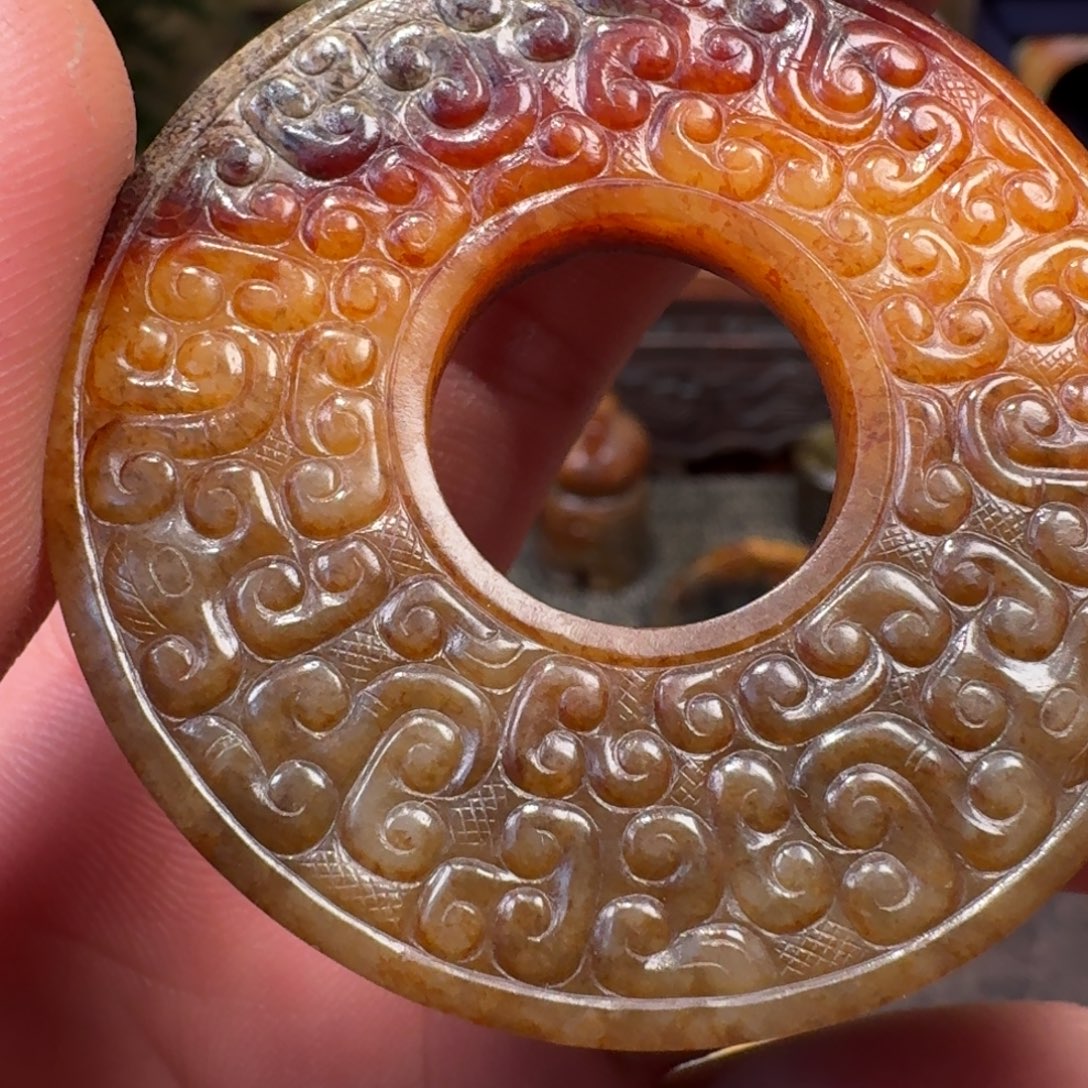 时***0和田玉（糖玉）未镶嵌挂件