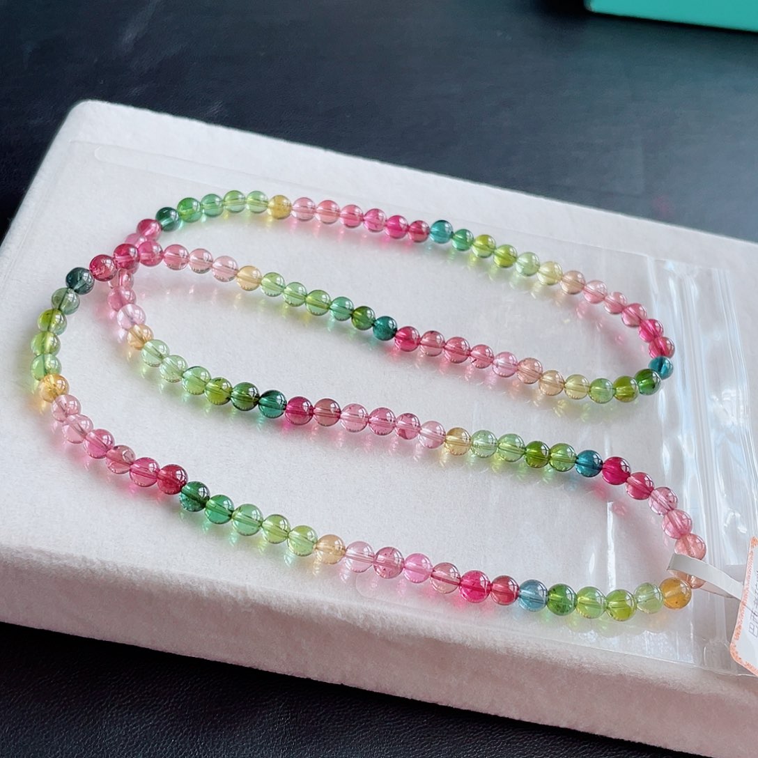 手链未镶嵌碧玺5.2mm左右