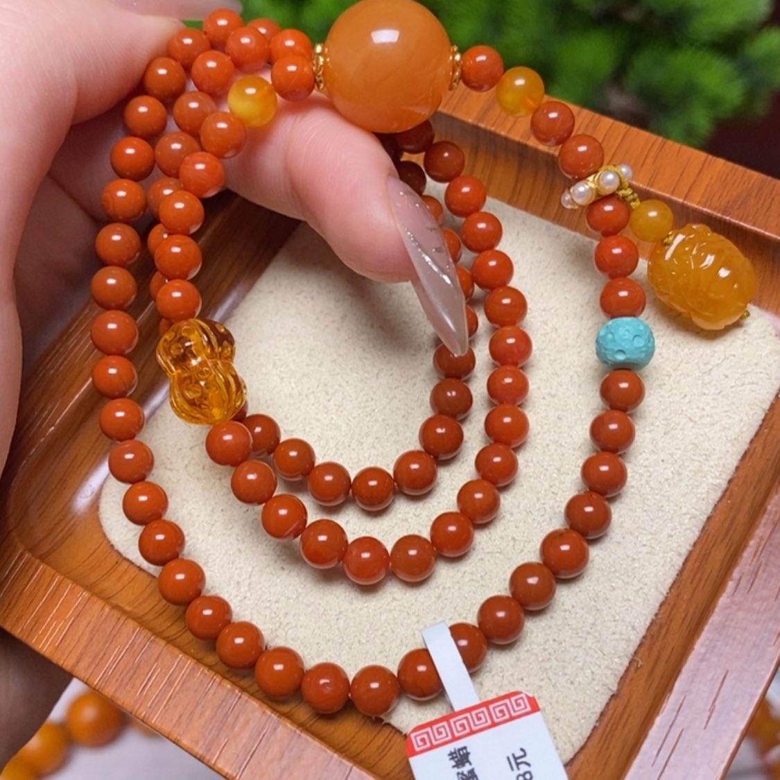 【闪购商品】未镶嵌蜜蜡手链手串