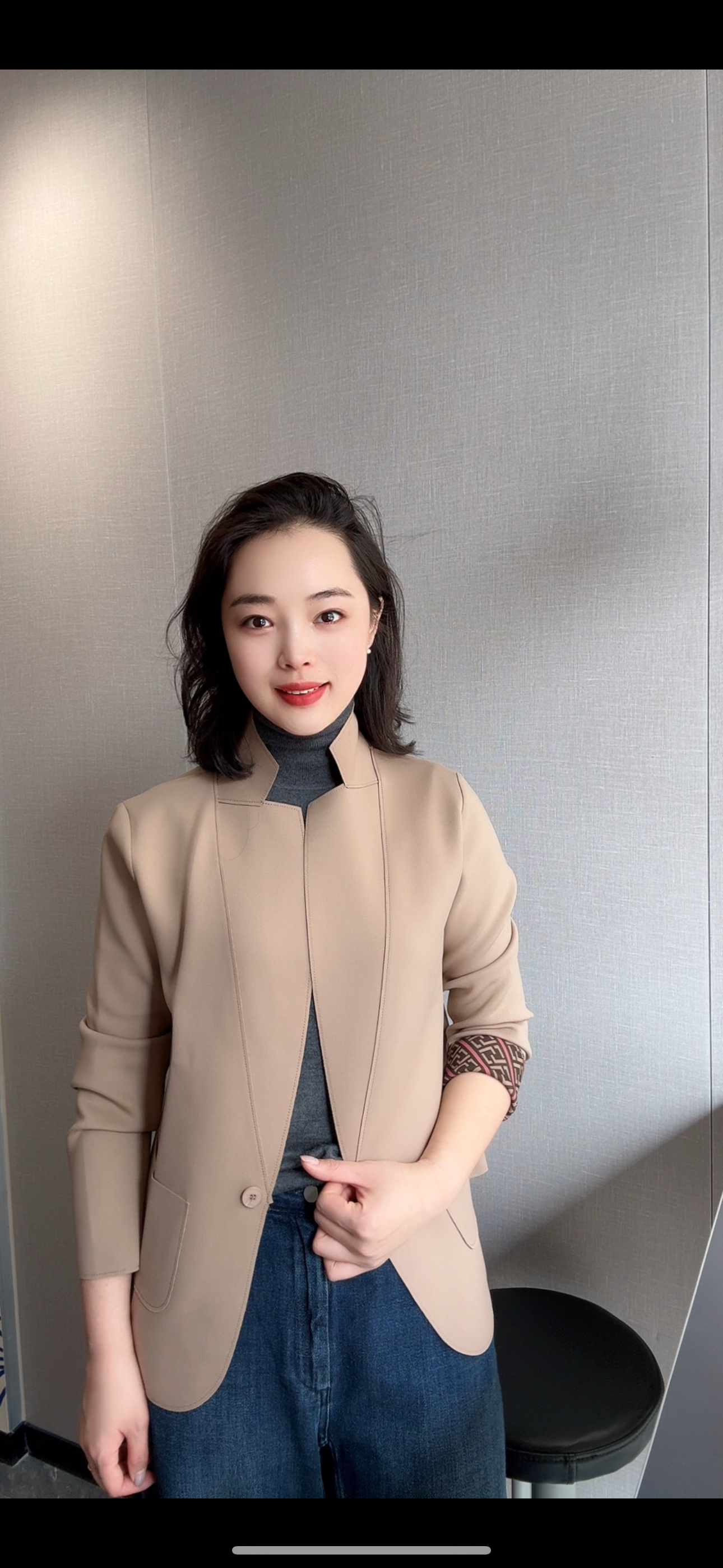 菲玛251828液态棉西服外套