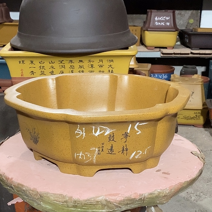 宜兴紫砂花盆花盆