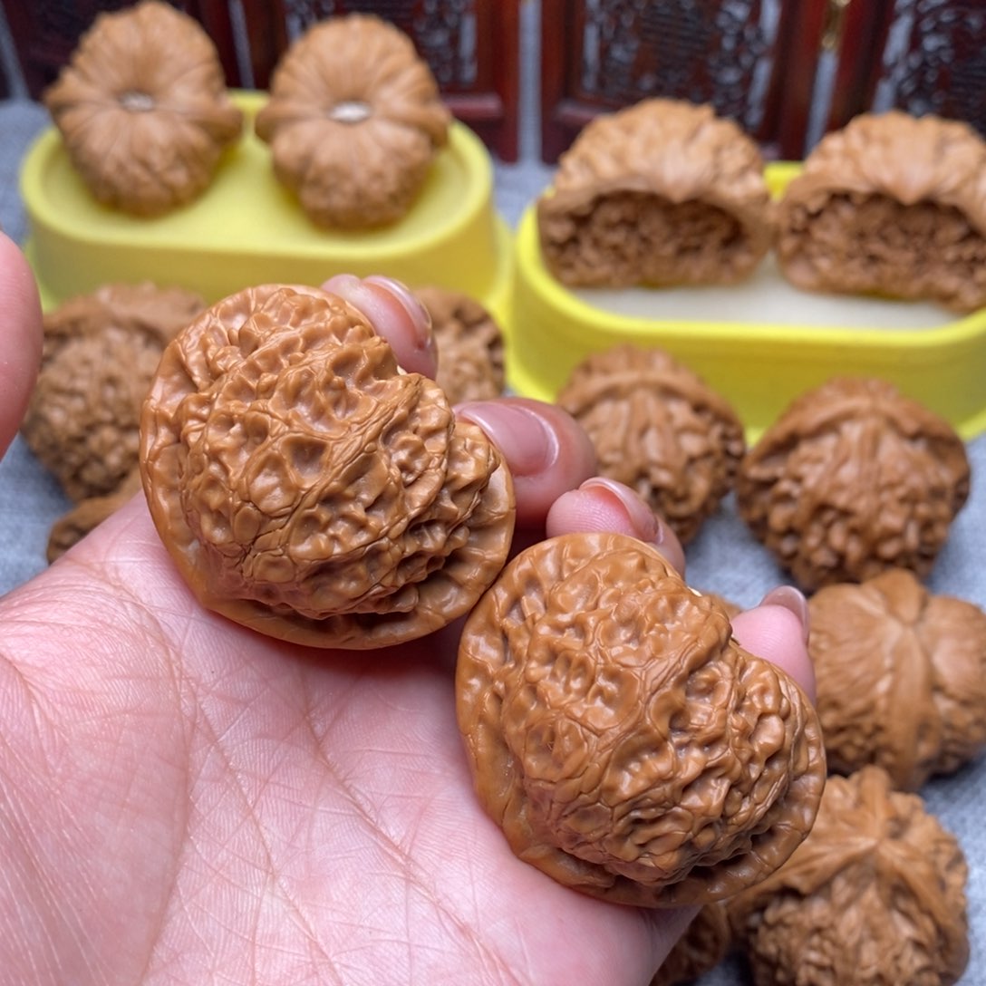 文玩核桃把件宫灯43