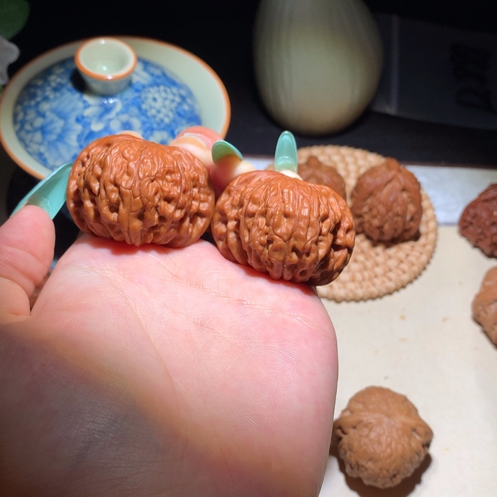 核桃把件43全品磨盘