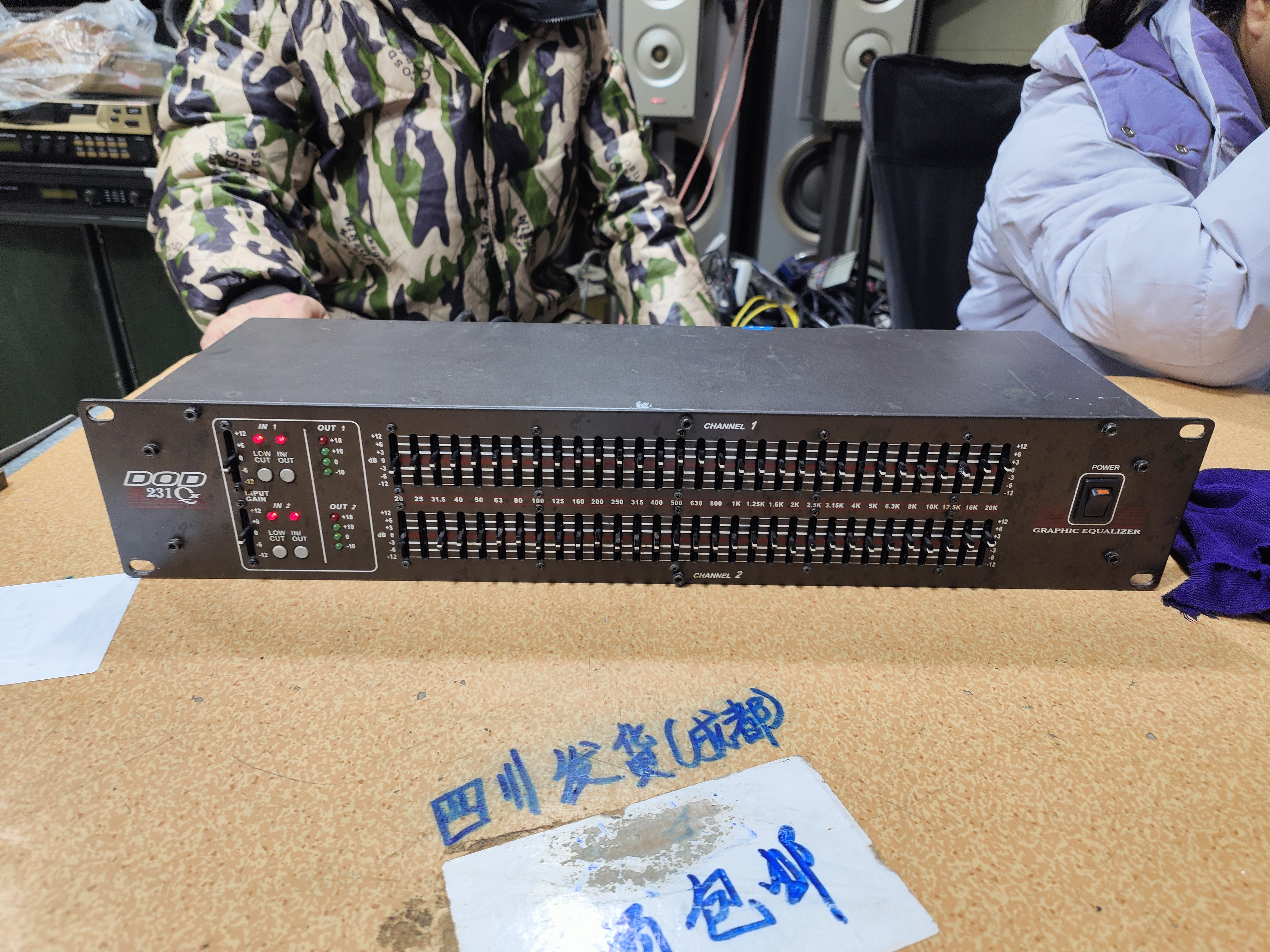 9新  二手 DOD   均衡器，成色如图（出声，不带线材）