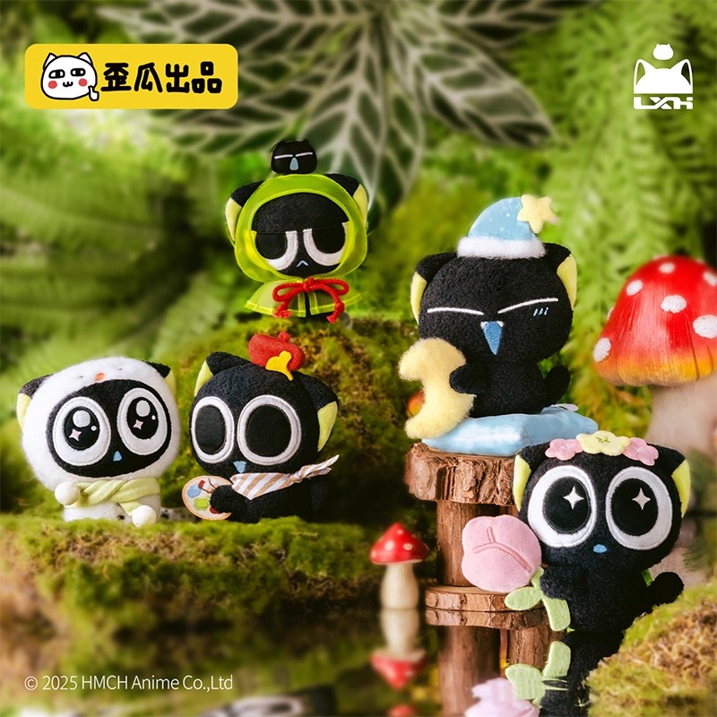 【新品】罗小黑战记四季之旅系列盲盒毛绒挂件玩偶罗小黑周边