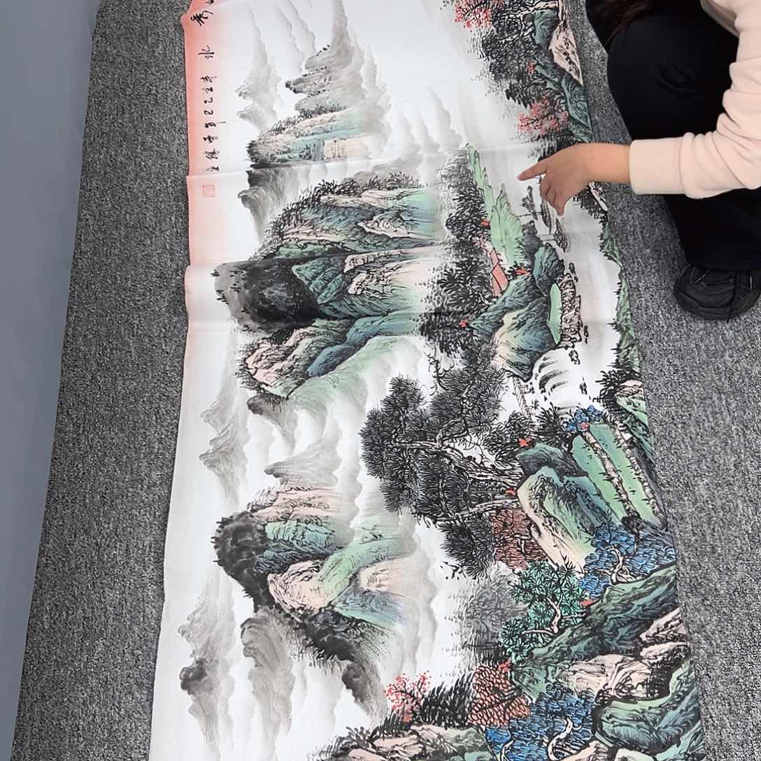 国画纯手绘字画作品欣赏