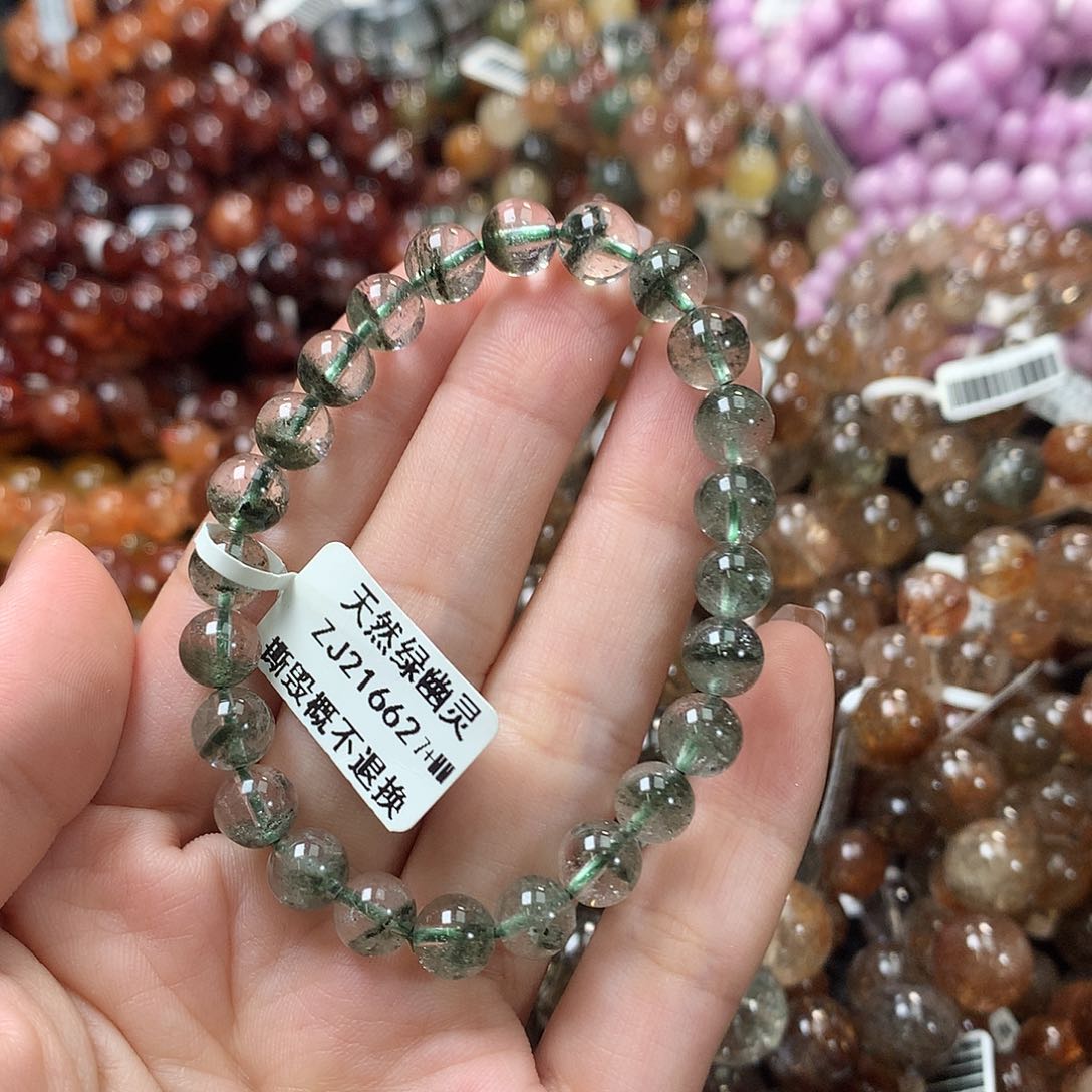 水晶手链未镶嵌，