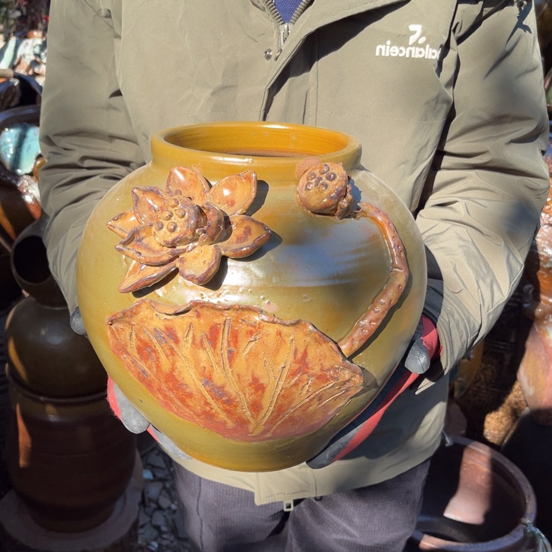 红陶高26口16有孔