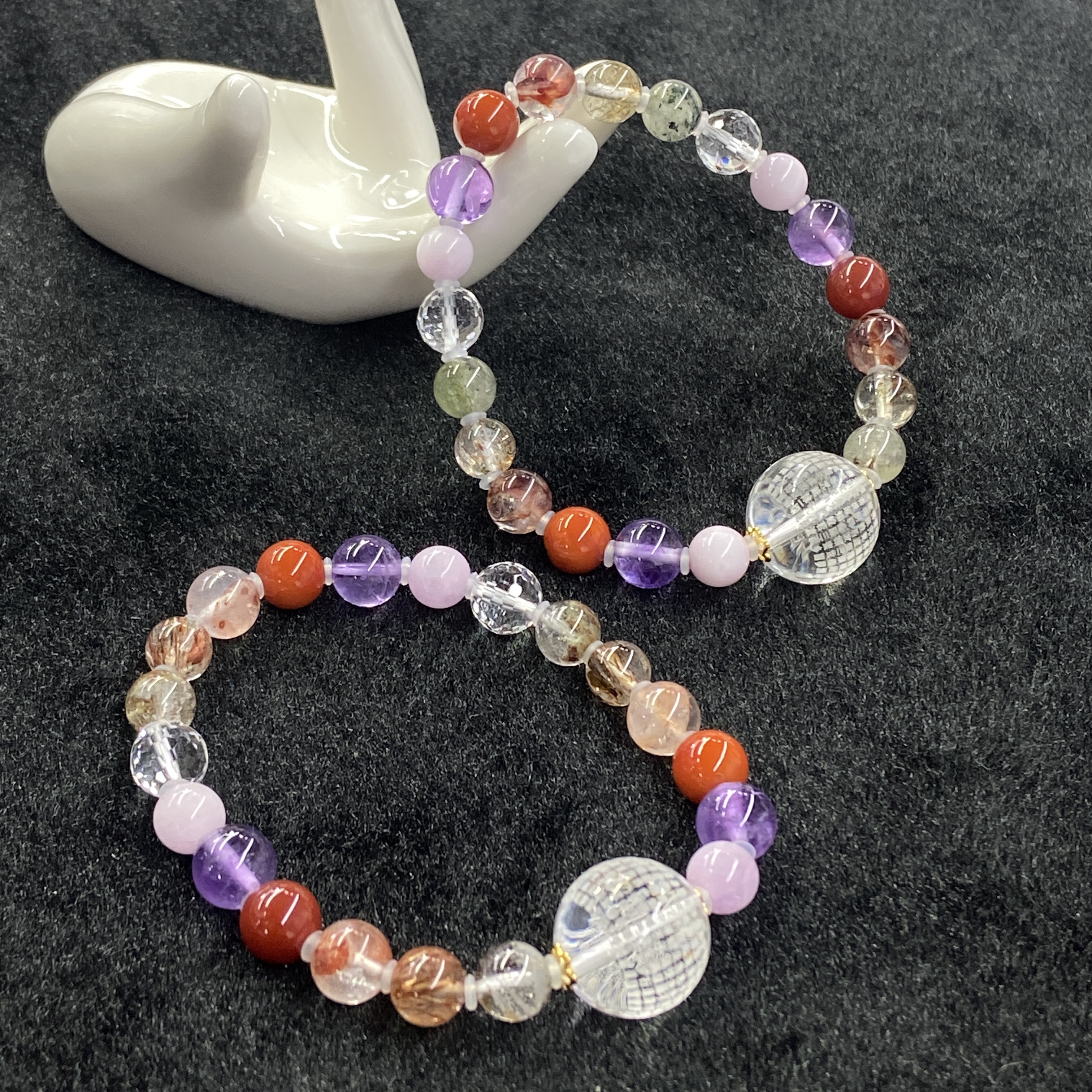 【星浩好物】水晶DIY手串 QT150H104【多样性发一件】约7mm+